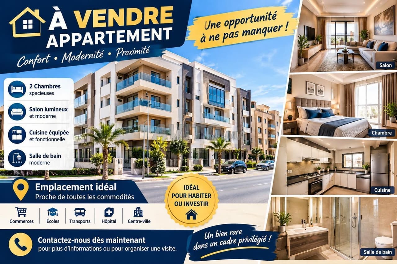 Wohnung zum Verkauf, 154 m² in Meknès
