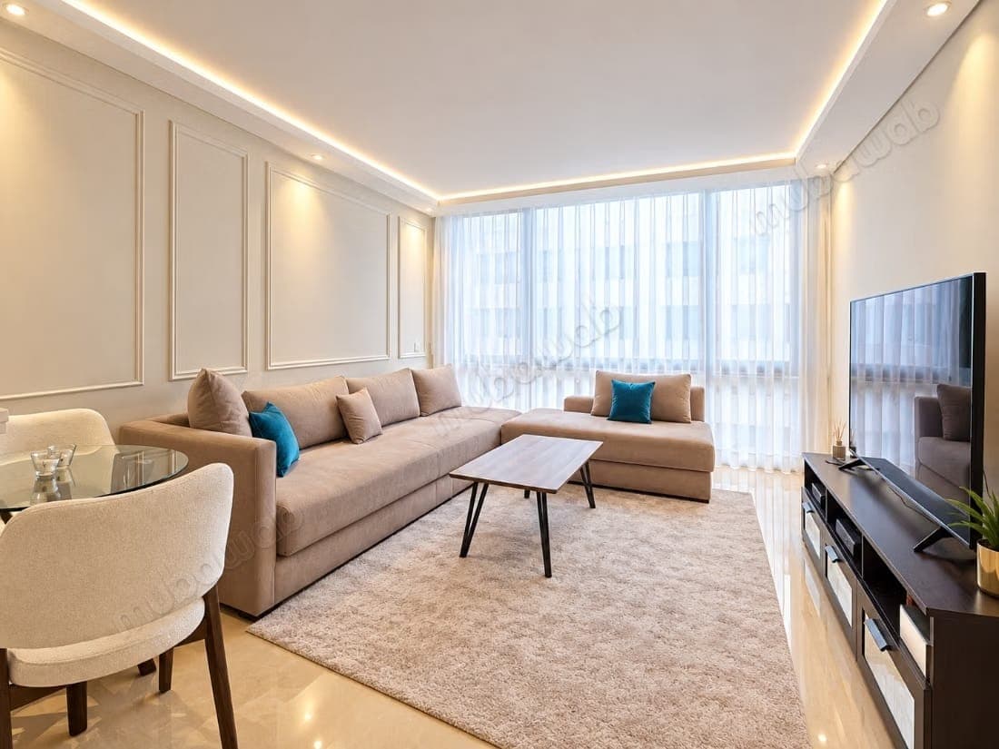 Superbe appartement à louer à Les princesses. Surface totale 55 m²