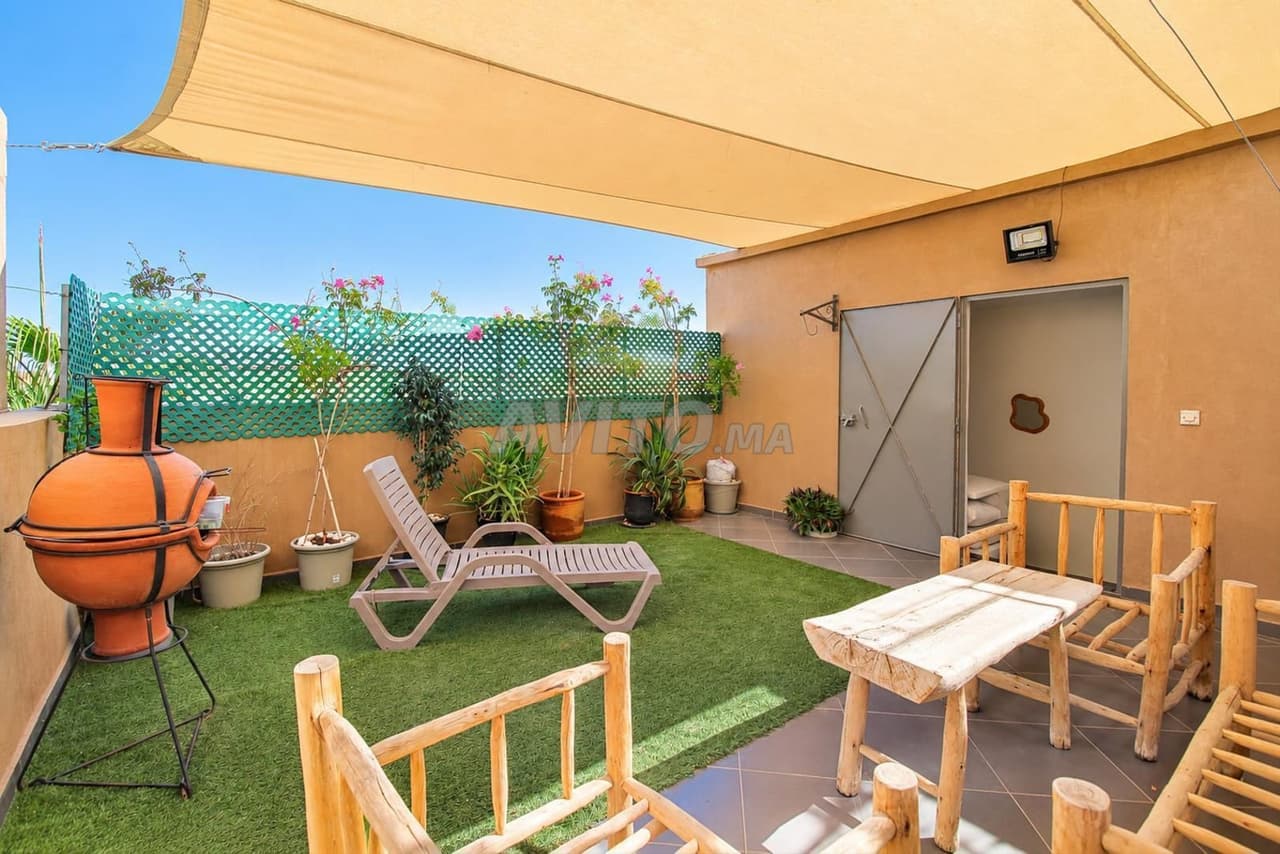 T3 meublé à 10mn Guéliz avec terrasse