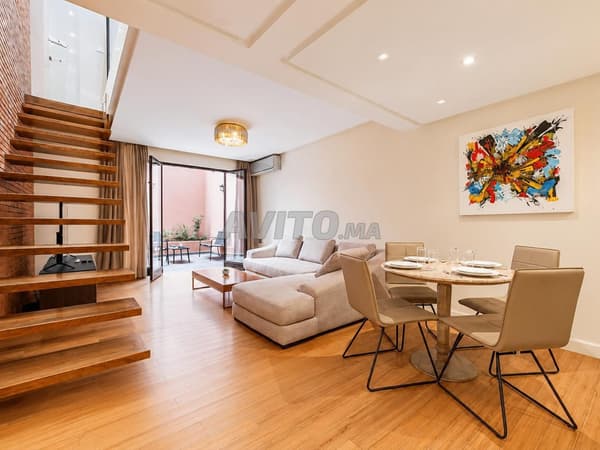 Duplex Haut Standing - Gueliz, Proche Beldi Fusion