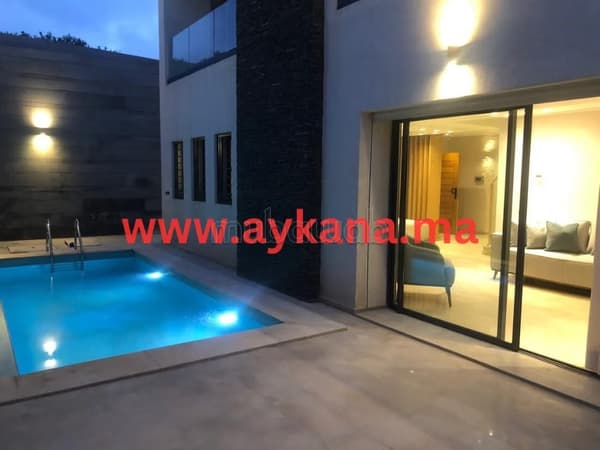 Location Villa Meublée Temara Harhoura