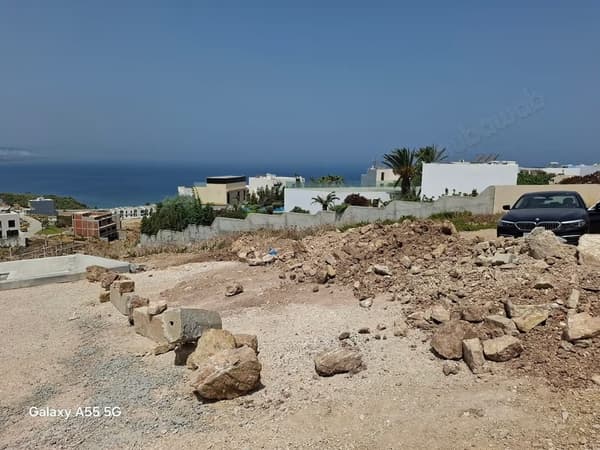 Grundstück für Villen mit Meerblick und genehmigtem Bauplan