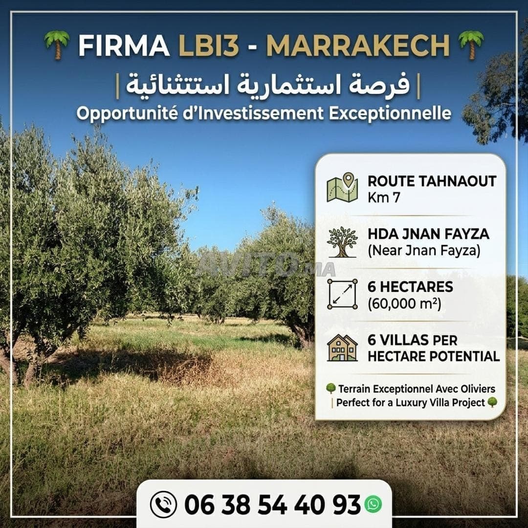 Land, not a villa, for sale