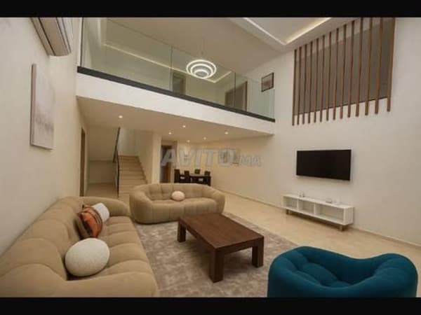 جميل 🏡 شقة دوبلكس مفروشة T4📍 فيكتور هوغو