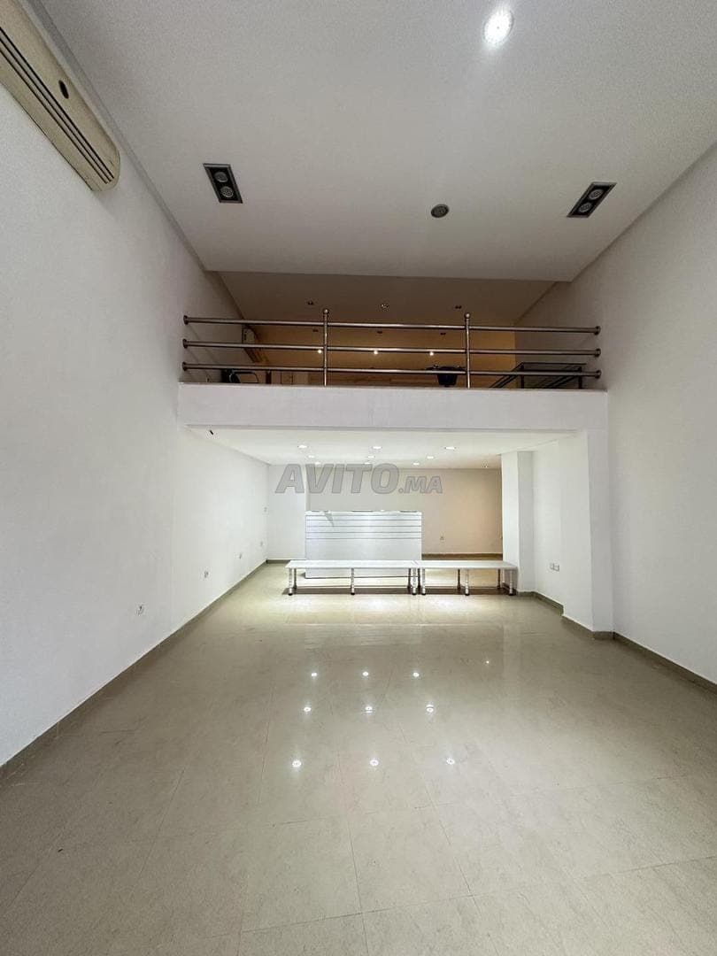 Magasin 110m² Total AV Le Caire Temara