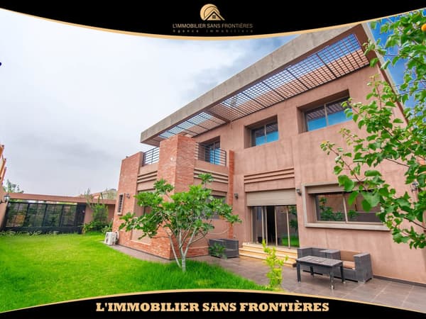 Villa vide à vendre – 400 m² – Jardin privé, Route d’Ourika, Marrakech