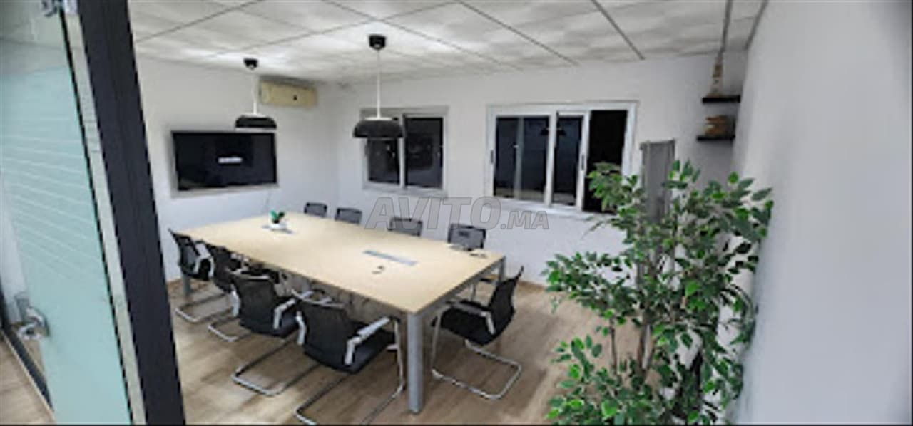 Bureau bien équipé 95m² Centre Kénitra