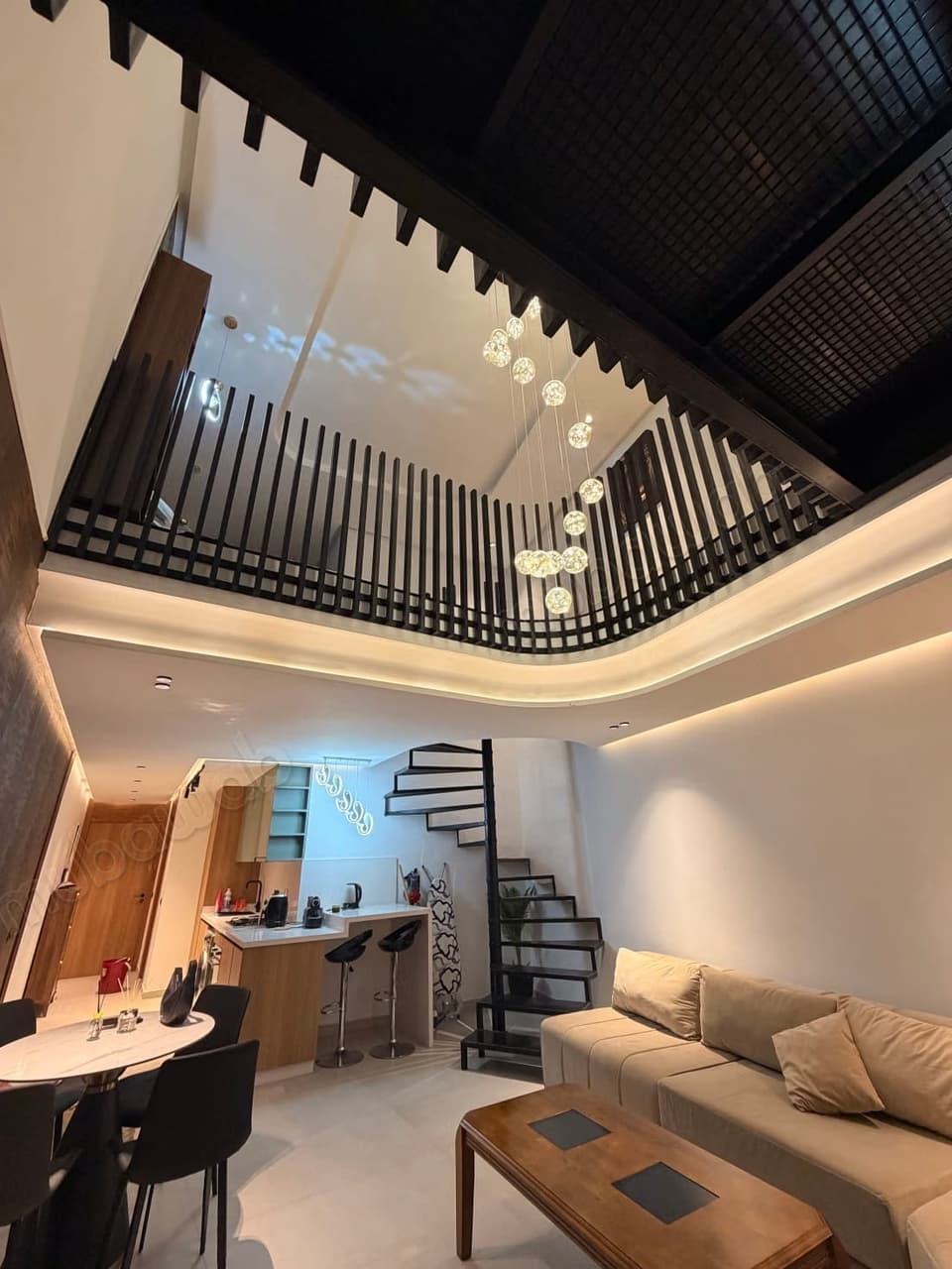 Top furnished duplex in Maârif Palmier
