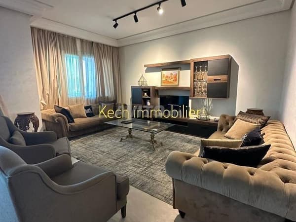 Joli appartement 3 chambres meublé à louer