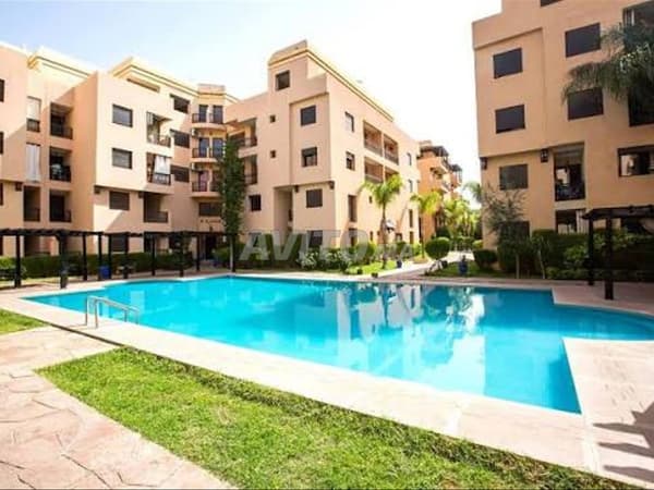 Apartment in residential complex with pool near Marjan and Lycée Elaraki