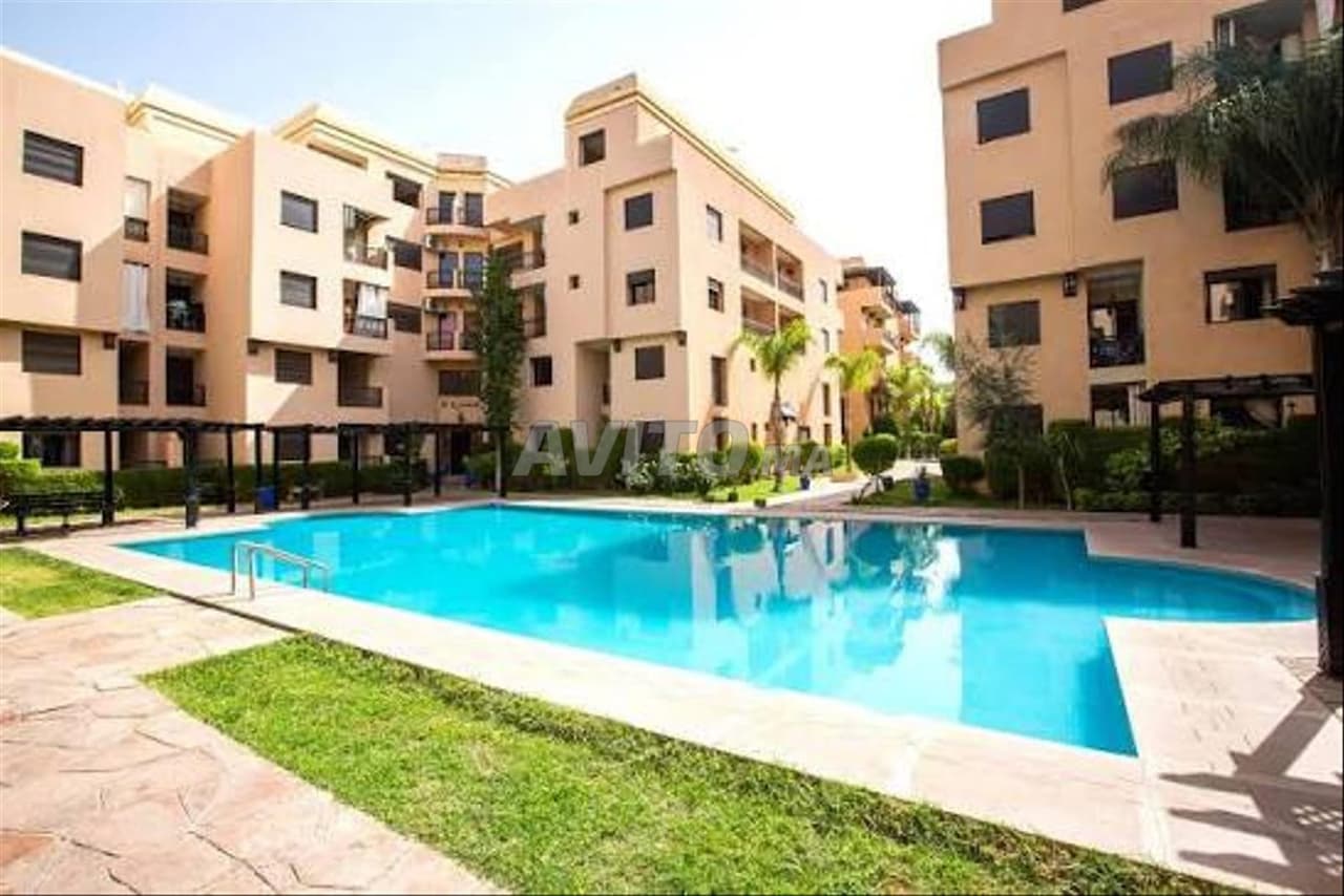 Appart résid piscine près Marjan et lycée Elaraki