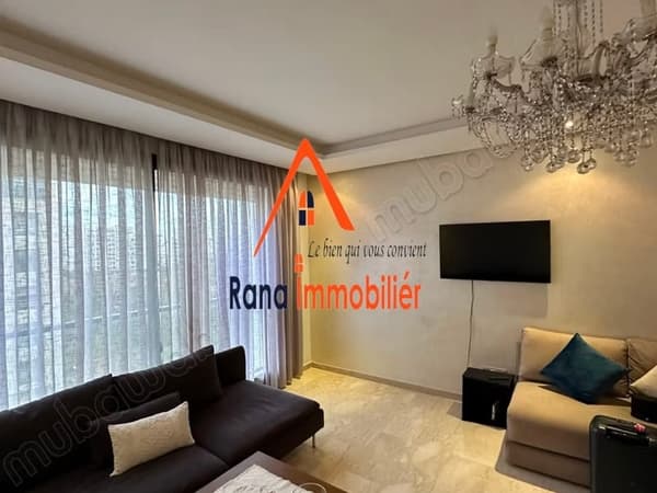 Appartement meublé à louer sur Hay Riad Prestigia