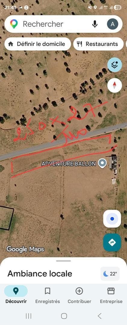 Terreno agricolo di 7000 (260x27) in vendita