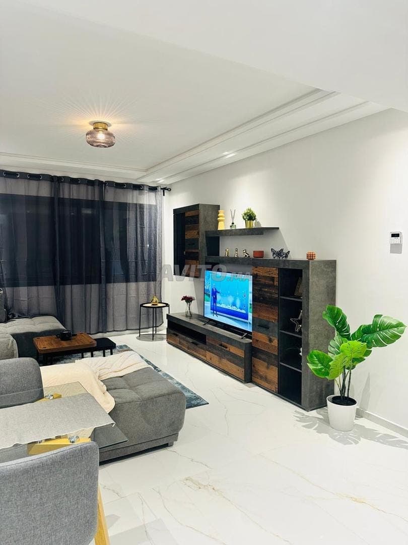Appartement meublé à louer 90 m² à Tanger centre-ville