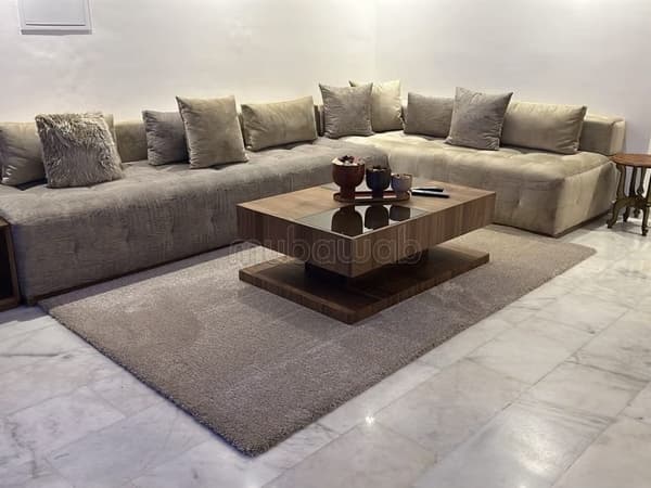 Appartement te huur in Casablanca Finance City. Oppervlakte 124 m². Volledig gemeubileerd
