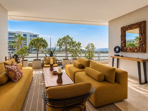 Location sublime appartement meublé ou vide 200m2 avec terrasse aux Allées Marines à Ain…