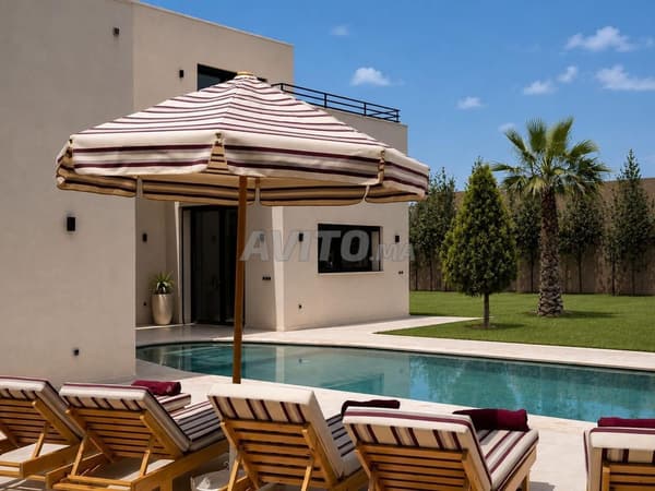 Villa 4 chambres avec piscine Route de l’ourika