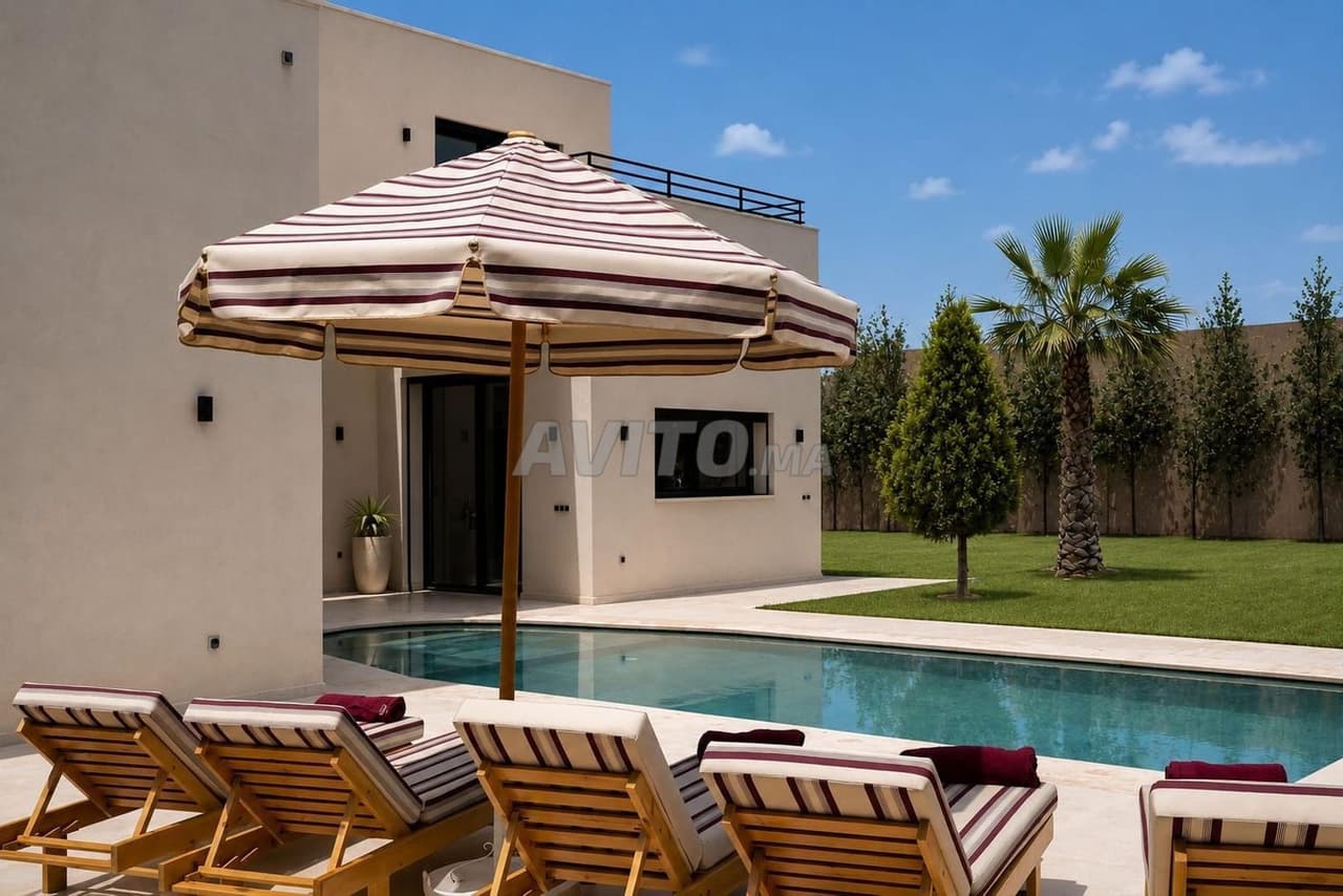 Villa 4 chambres avec piscine Route de l’ourika