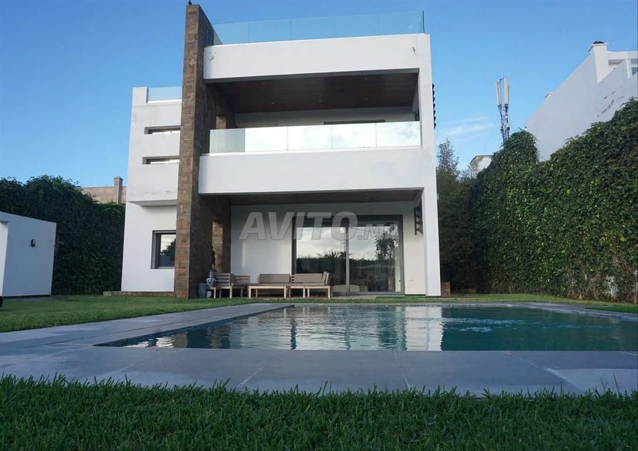 VILLA D'ARCHITECTE D'EXCEPTION À VENDRE MOHAMMEDIA