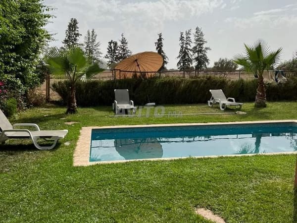 villa gemeubileerd te huur voor lange duur route de fes