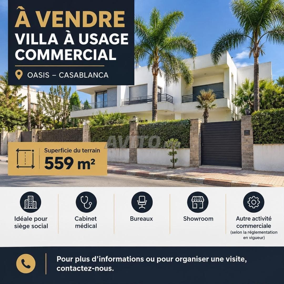 TE KOOP VILLA VOOR COMMERCIEEL GEBRUIK | OASIS