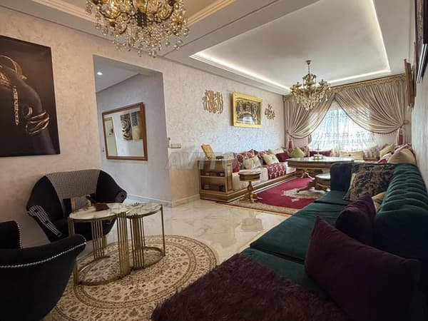 Appartement meublé à louer à Riyad Salam