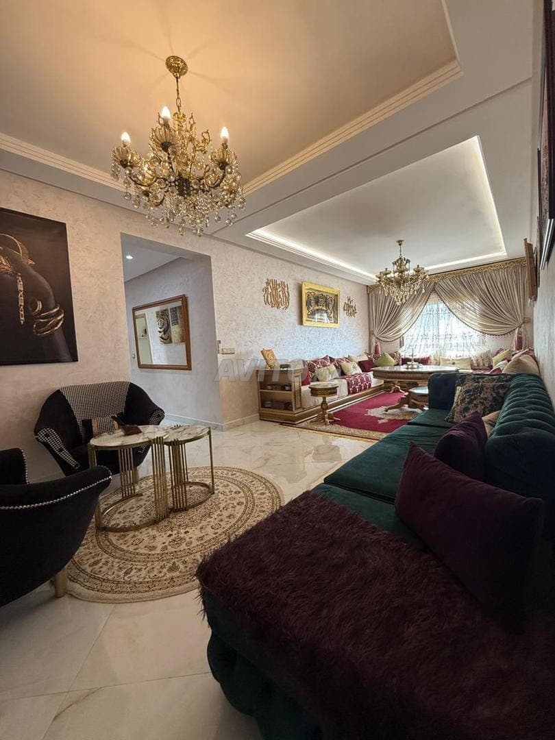 Appartement meublé à louer à Riyad Salam