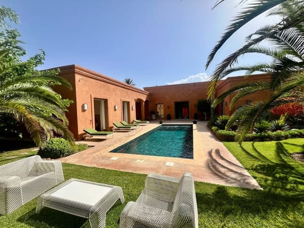 Traumhafte Villa ebenerdig am Golfplatz, Marrakesch