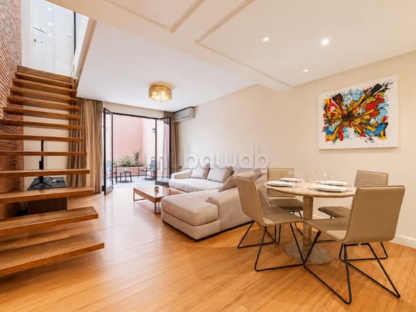 Duplex Haut Standing à Louer Gueliz, Proche Beldi Fusion
