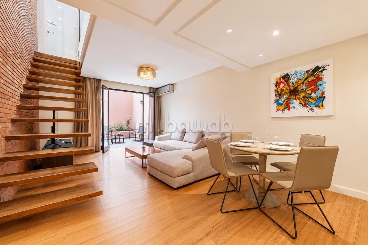 Duplex Haut Standing à Louer Gueliz, Proche Beldi Fusion