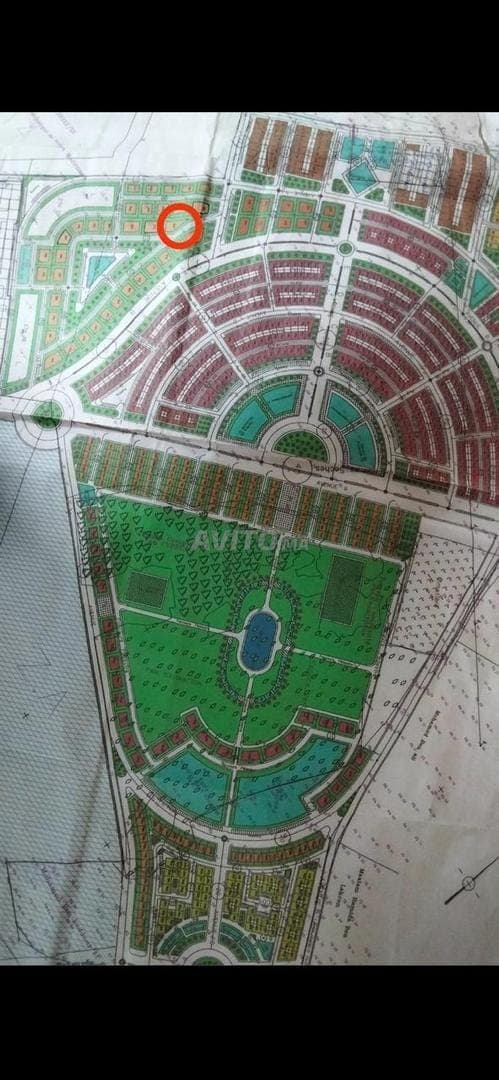 Terrain pour villa 877 mètres
