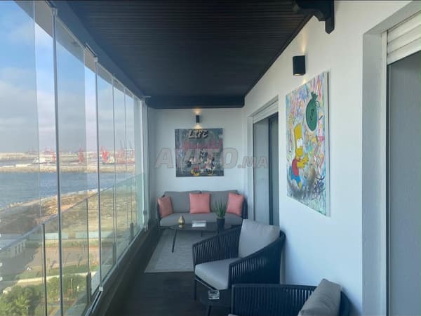 Luxury Furnished 129 m² Apartment at Casablanca Marina