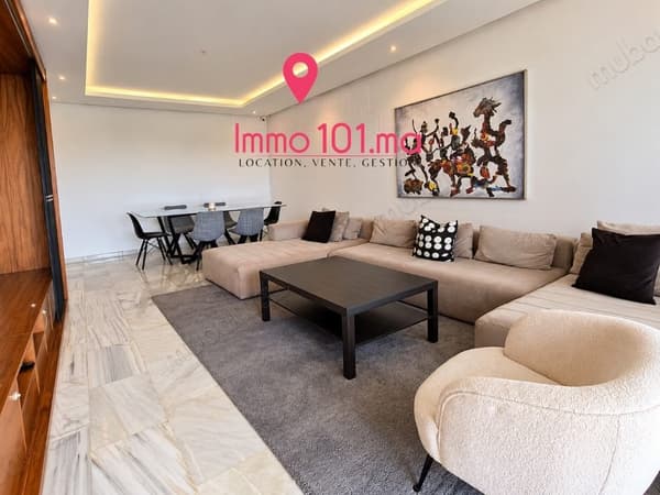 Location appartement meublé à Hay Riad – Prestigia