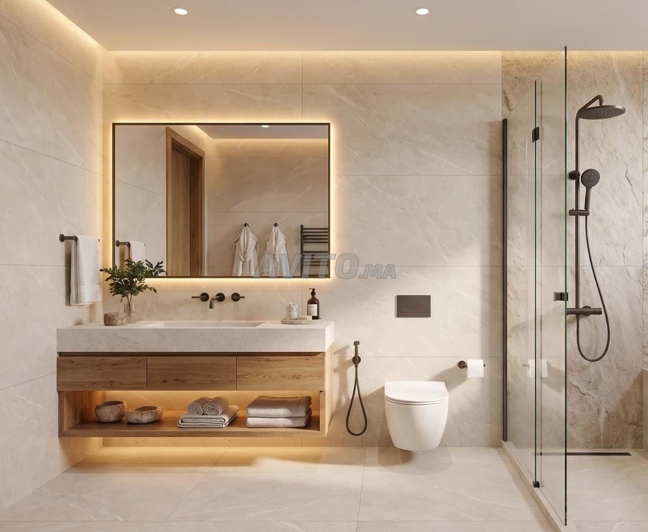 Appartement Gueliz, Piscine, Jaccuzi, Sauna