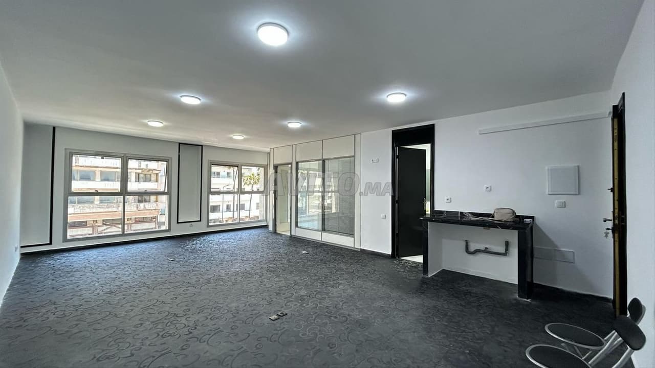 Bureau 66 m² à louer – Bd Zerktouni – Maarif
