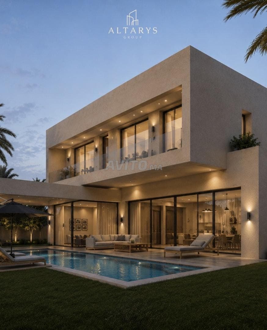 Villa 4 suites avec piscine à Chrifia