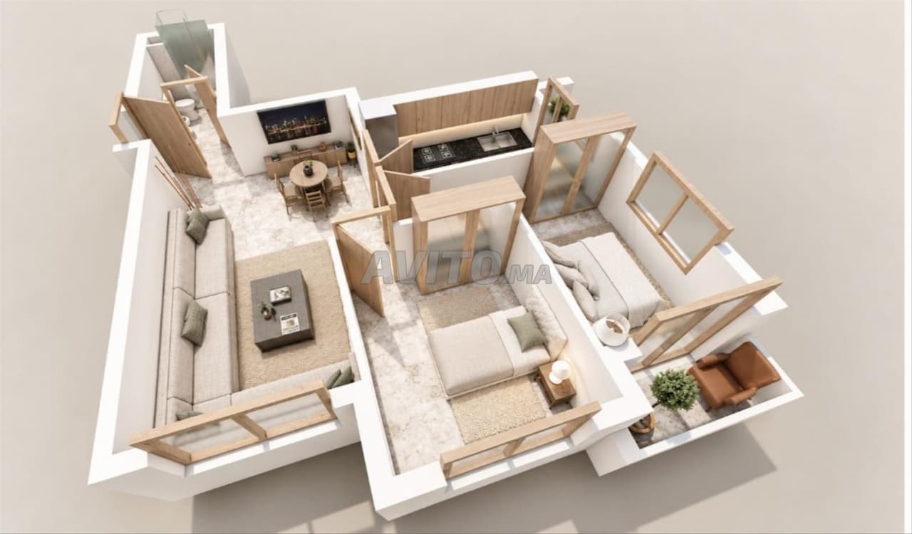 Bel appartement à vendre de 60 m² à Tétouan