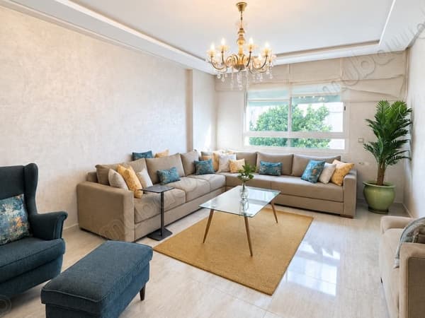Furnished 2-bedroom apartment, CIL, Casablanca