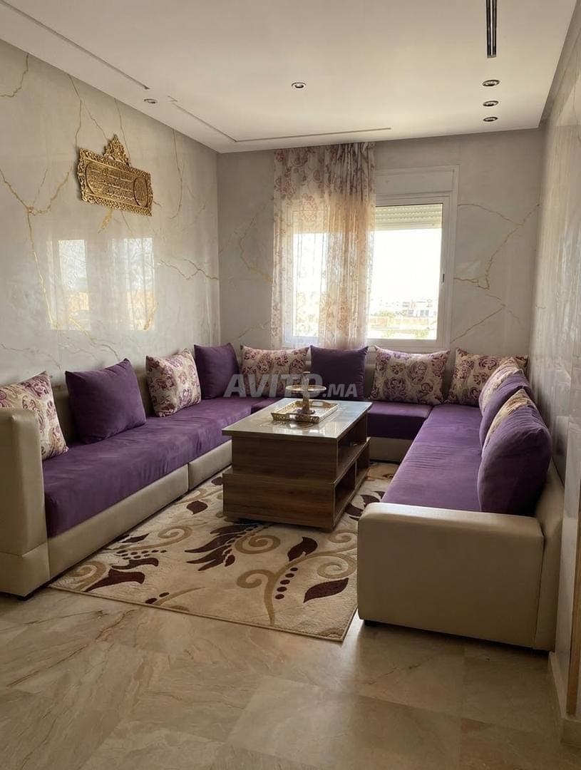 Appartement meublé à louer mensuellement, 4500 MAD