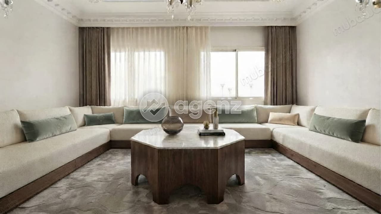 Appartement à vendre 109 m², 2 chambres Les Hôpitaux Casablanca