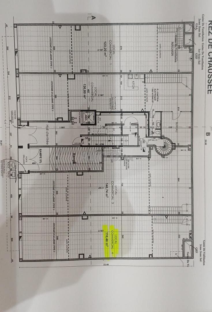 LOCAL COMMERCIAL BD TAIEB NACIRI - OULFA
