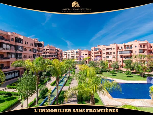 Apartamento amueblado en alquiler en la carretera de Casablanca con piscina comunitaria