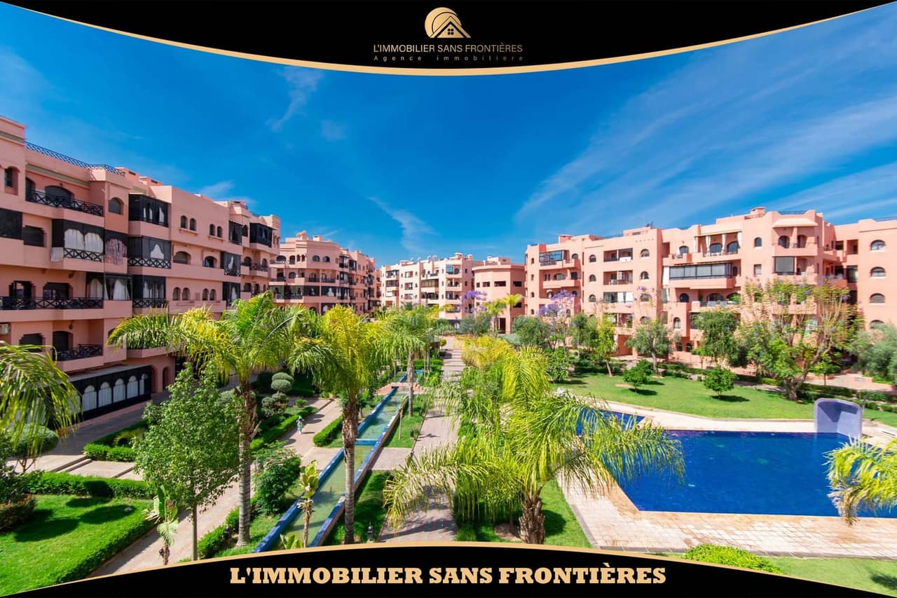 Apartamento amueblado en alquiler en la carretera de Casablanca con piscina comunitaria