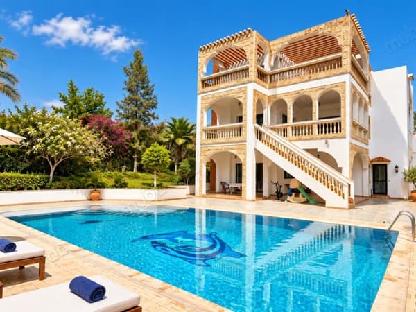 Villa de Prestige avec Vue Mer & Montagne à Illigh