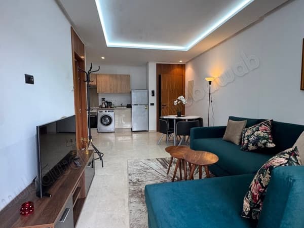 Très bel appartement en location à Casablanca Finance City. Surface totale 50 m². Meublé
