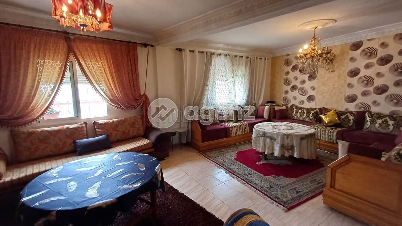 Piso en venta de 128 m², 3 habitaciones Lotissement Saramito Meknès