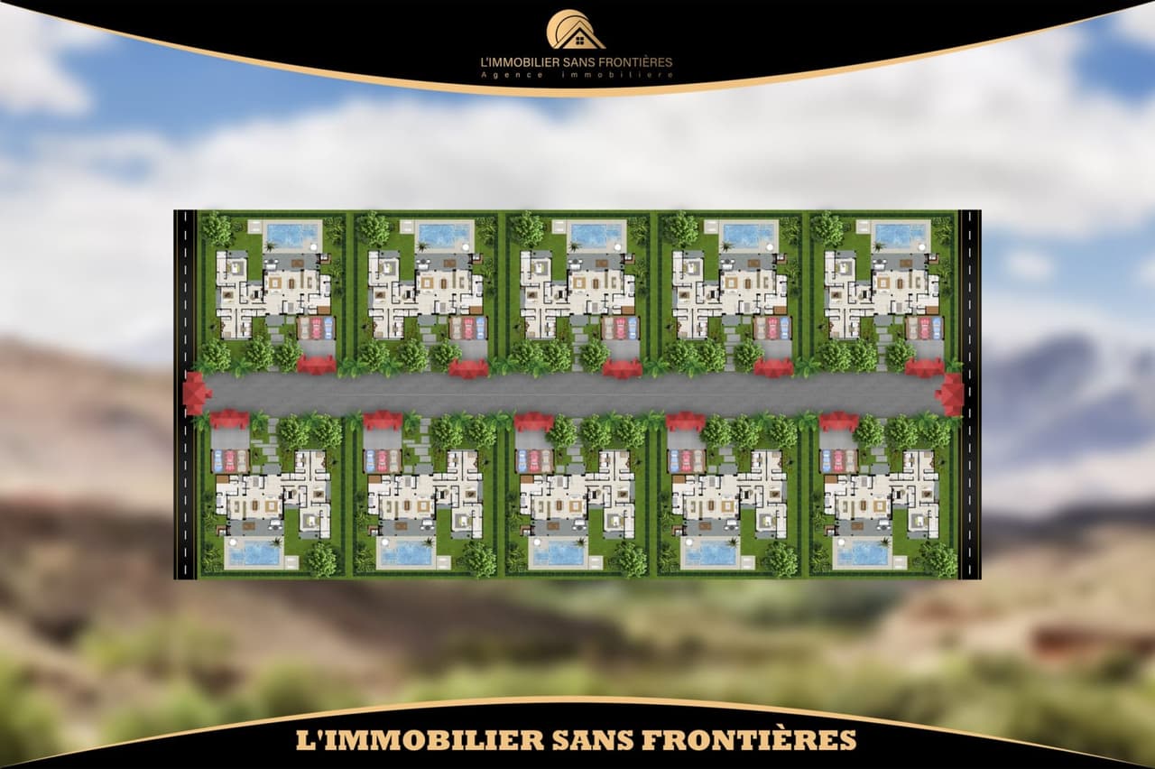 Terrain SD1 à Route d’Ourika km 4, 4 hectares 9800 m² + 12 000 000.00/hectare DHS, Route…