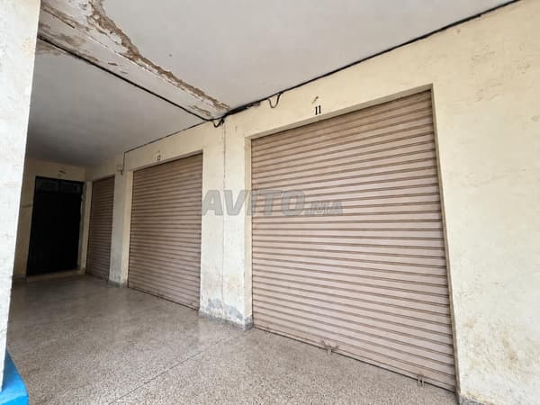 Lot de 3 magasins à vendre – 58 m² – Mohammedia