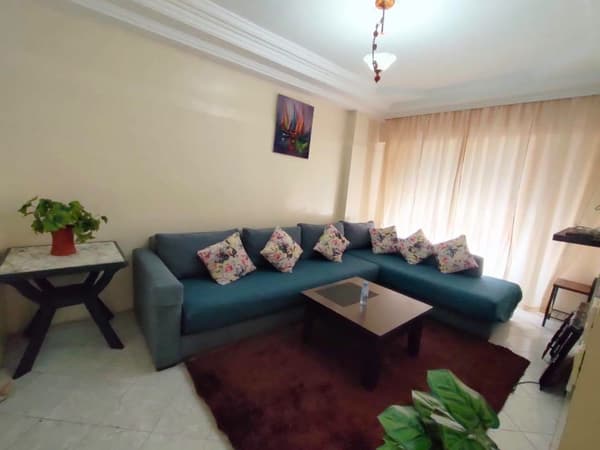 Furnished apartment 70m² Bourgogne 6000 Dh