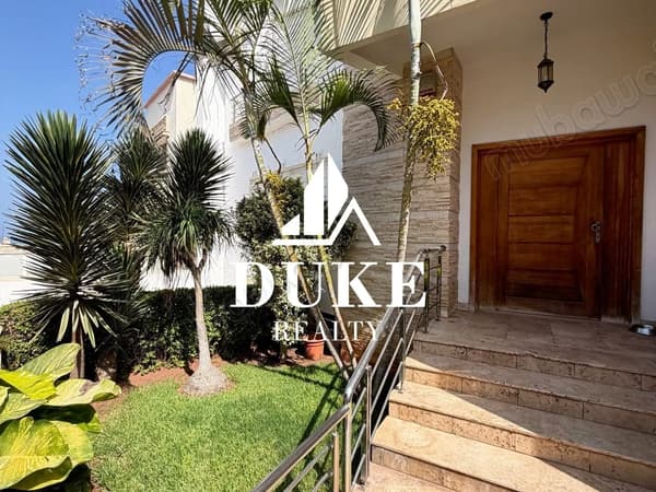 Villa 4CH Salon meublé ou non meublé à HARHOURA